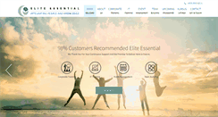 Desktop Screenshot of elite-essential.com